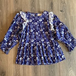 Women’s 3/4 sleeve peasant top